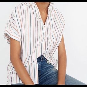 Madewell Striped Blouse